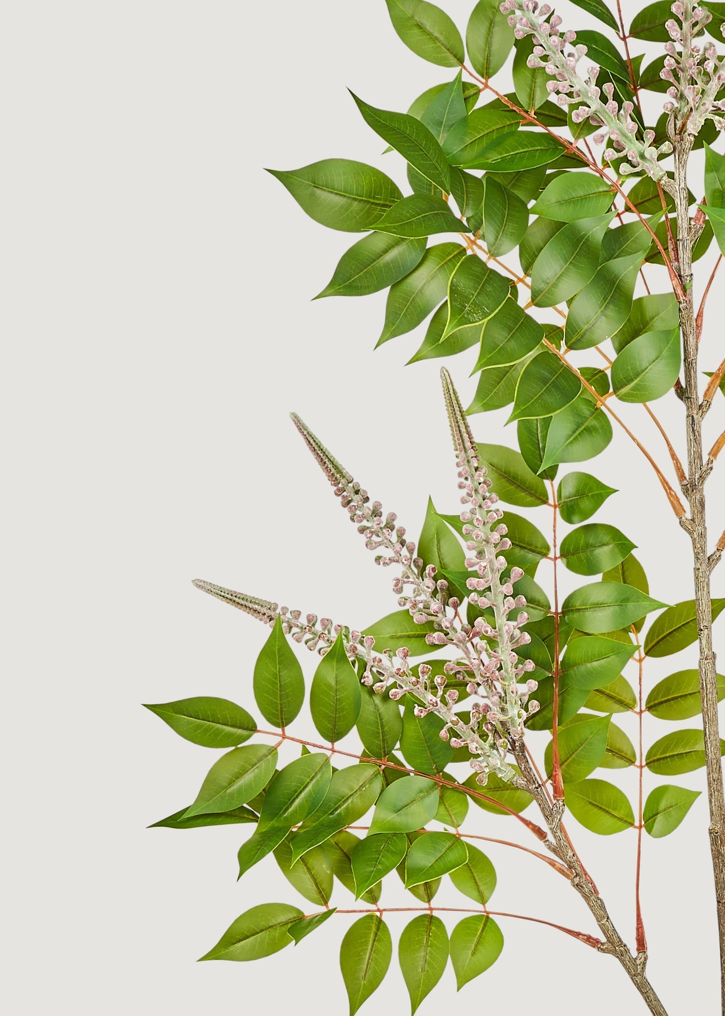 Artificial Blooming Japanese Lacquer Tree Branch - 42"