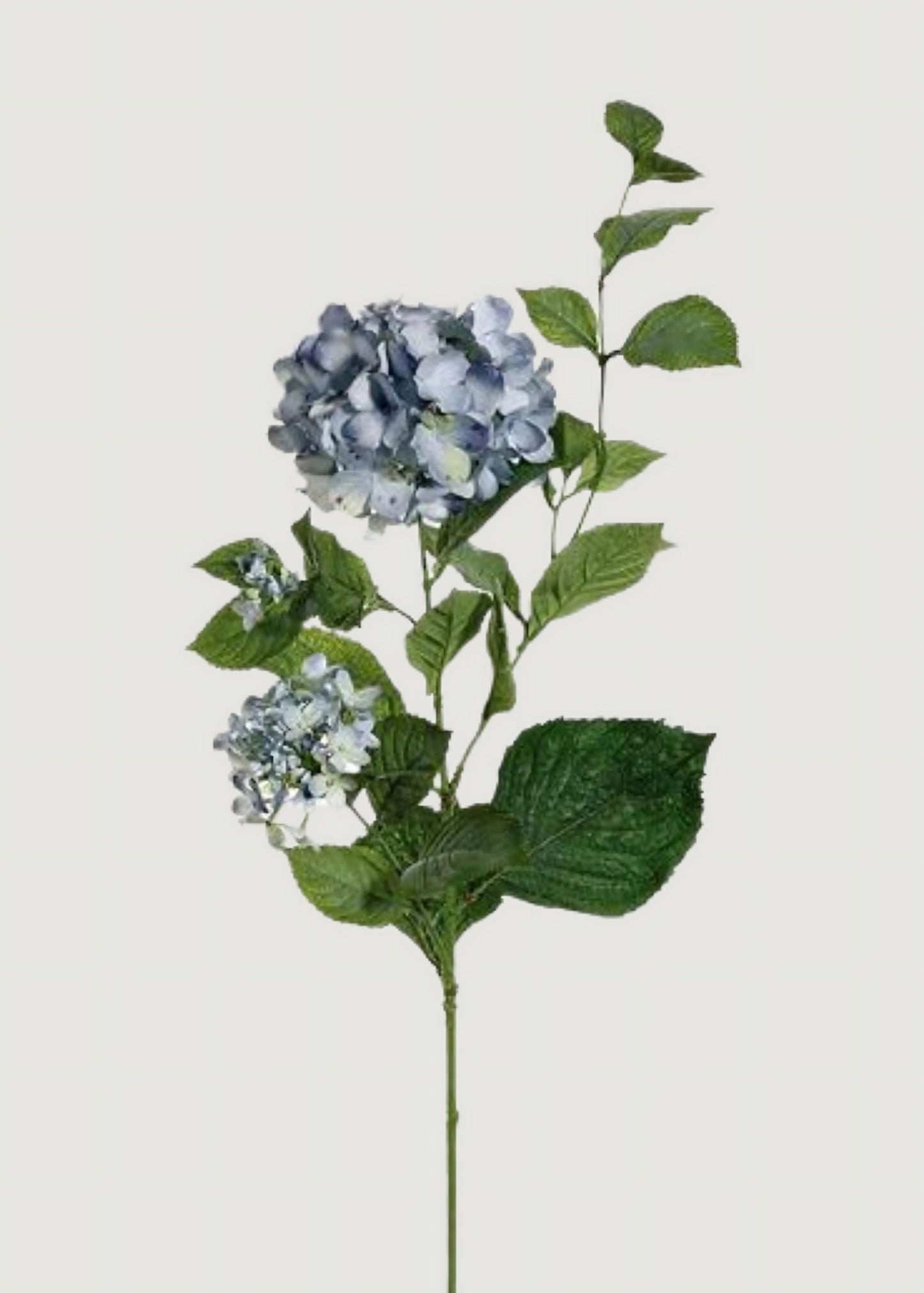 Artificial Hydrangea in Antique Light Blue - 36"