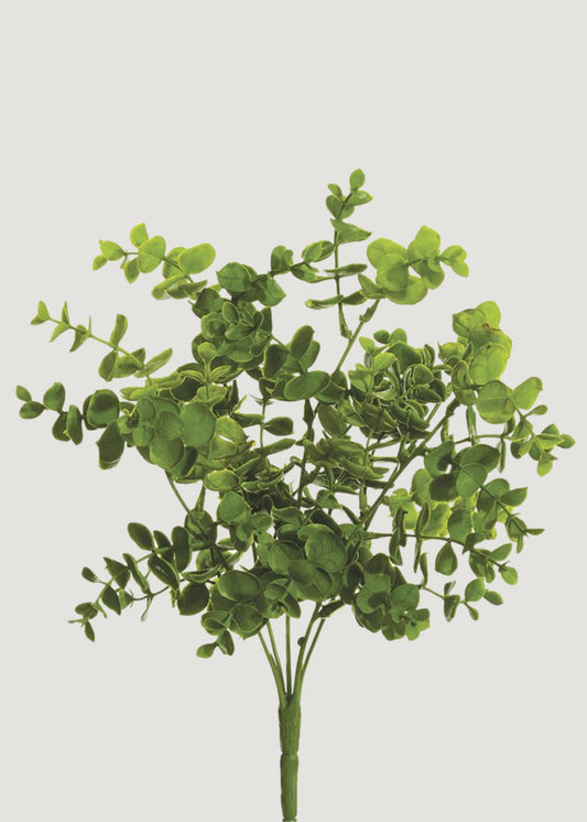 Artificial Eucalyptus Leaf Bush - 13"