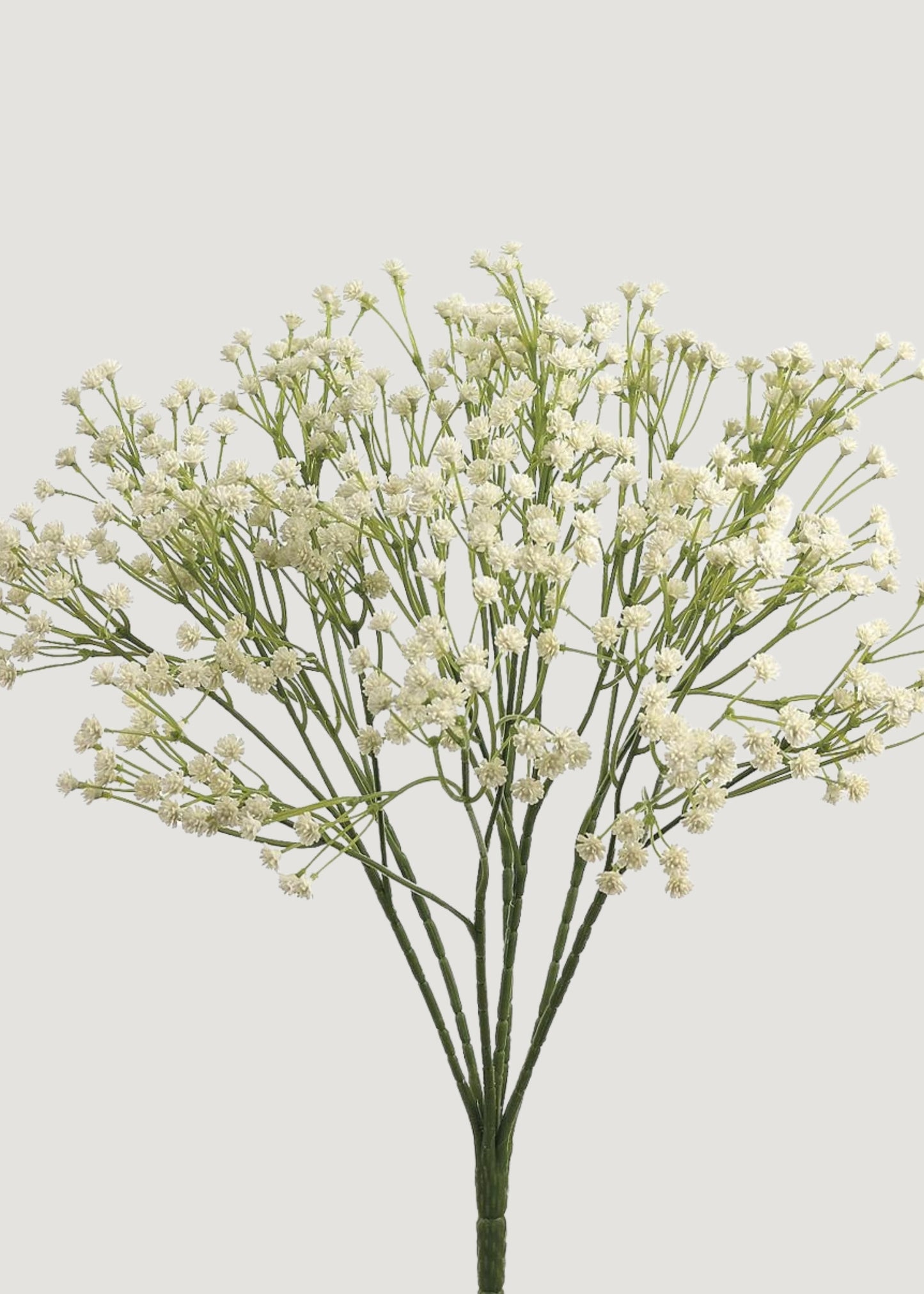 Artificial Baby's Breath Flower Bush in Cream - 15"