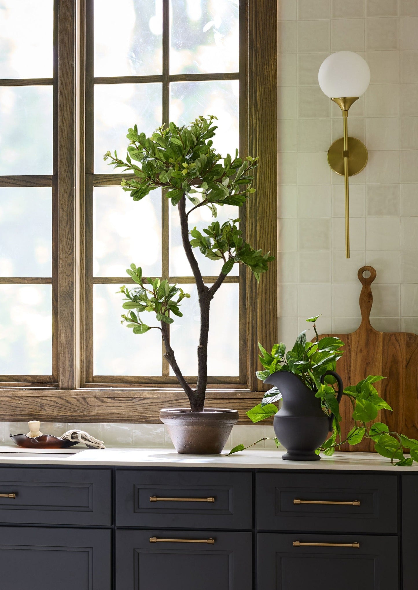 Artificial Japonicus Potted Tree - 39.75"