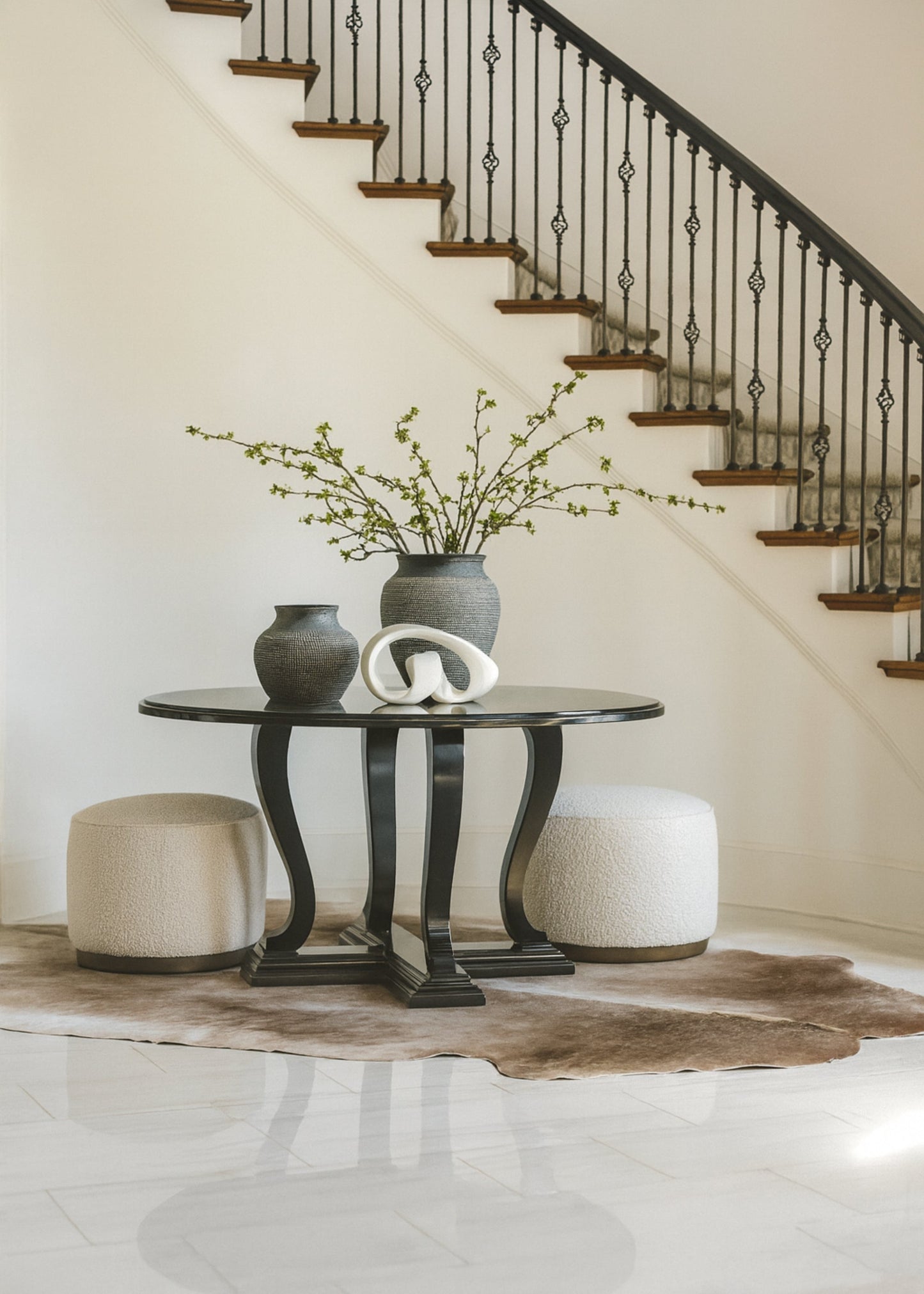 Artificial Branch with Green Buds - 40"